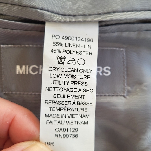 Michael Kors Big Boys Classic Fit Suit Jacket - Picture 6 of 6